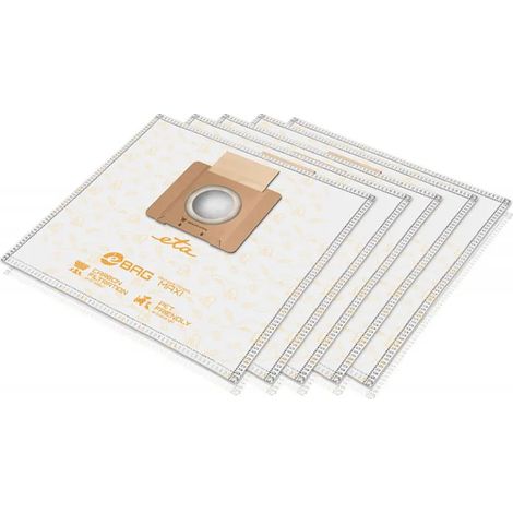 Bolsas para aspiradora eta 960068021 antibacterial resistente desgarro (1/2)