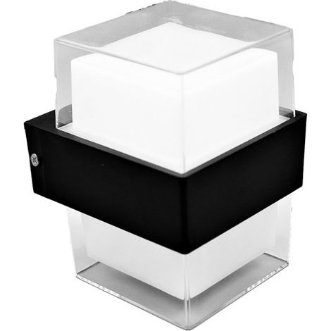 Applique da esterno LED “Toucan” (8W 3000K 500lm) IP44 13,3x9,5x10,5cm colore nero