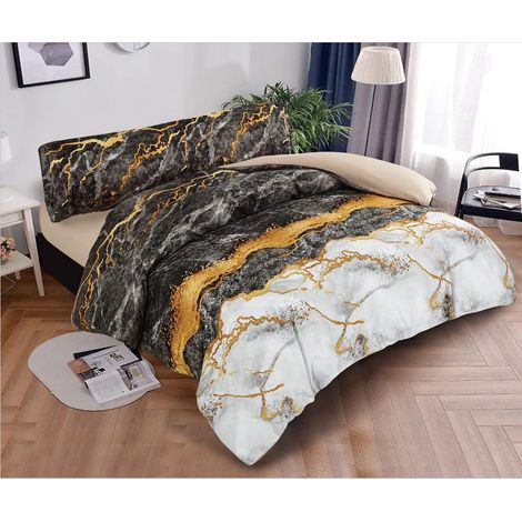 Juego de Funda Nordica para Cama 100% Microfibra de Poliester Suave - Funda Edredónes, Bajera y Funda de Almohada Cama 90 150x220, 135 220x220, 150 220x240, 180 240x260 cm (1/5)