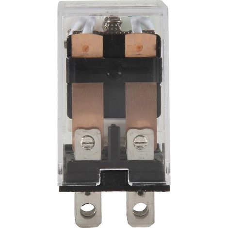 Relais électromagnétique DPDT JQX-13F2Z, bobine 12 V CC, 10 A, 240 V CA / 28 V CC (1/5)