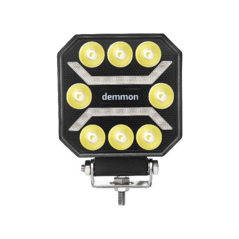 Universelle, leistungsstarke LED‑Diodenlampe, halogenweißes Licht, 27 W, 12–24 V – für LKW, Traktor, Überrollbügel/Rollbar, ATV,
