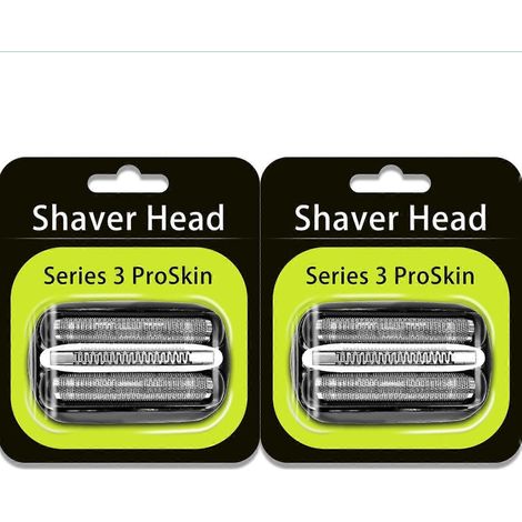32B Ersatzscherköpfe für Braun Series 3, Braun S3 Scherköpfe (2 Stück)