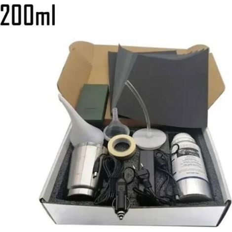 ACCESSOIRE DE MASSE,Kit de restauration de polissage de phare de voiture Kit renovation phare voiture restaurateur de net, 200ml (1/4)
