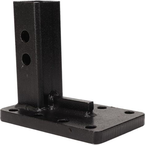 Récepteur de Crochet D'attelage, Support D'attelage Réglable en Acier allié 4410lbs pour Récepteurs D'attelage de 2 Pouces Tracteur de Remorque 6-1/2 Pouces de Chute (1/5)