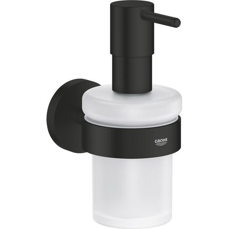Grohe Dispensador de jabón negro mate 160 ml