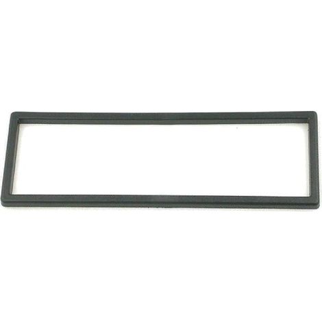 Facade autoradio 1 DIN 6mm universelle