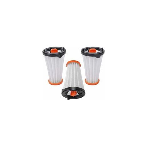 Filtres de rechange (lot de 3) pour aspirateurs AEG/Electrolux Rapido et Ergorapido. Remplace les modèles AEG AEF 144 et Electrolux EF144. (1/4)