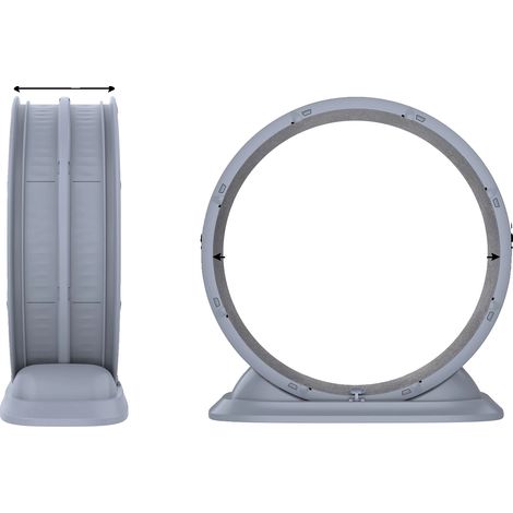 Roue d'exercice pour chat, usage intérieur, design robuste, 31.5in PP (1/2)