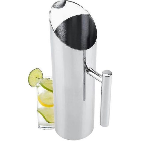 1,5-Liter-Edelstahl-Wasserflasche – für Wasser, Eiswürfel, Eistee und andere Kaltgetränke (1/5)