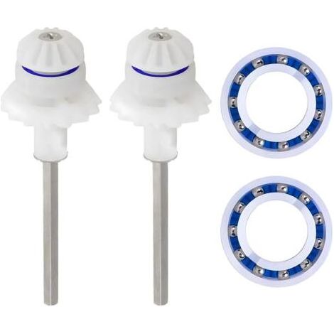 2 ricambi MX6 MX8 MX6EL MX8EL compatibile con il kit di impostazione del pulitore della piscina Zodiac Elite con albero R0525100 e cuscinetti ruota motore R0527000 (1/5)