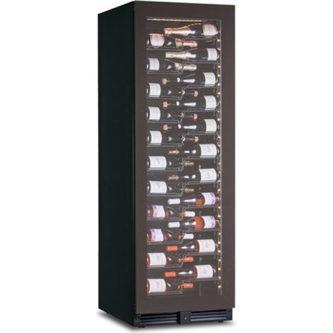 Cave à vin ventilée Modèle CW180G1TB pour 128 bouteilles de 0,75 L. - KlimaItalia