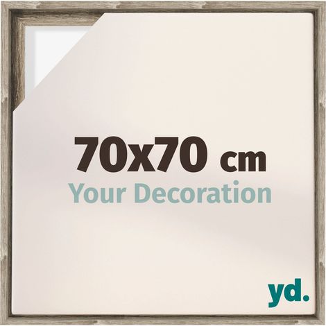 Your Decoration - Cadre flottant  - Chene Sonoma - Cadre en caisse américaine pour toile sur chassis - MDF - Lyon (1/5)