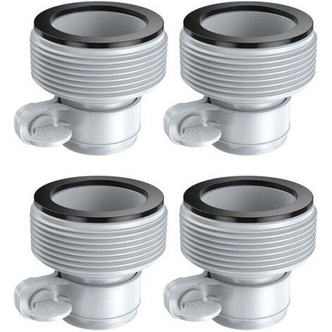ALLIANDISInterface de pompe filtrante INTEX 1,25 pouces modifiée en 1,5 pouces 4pcs (1/5)