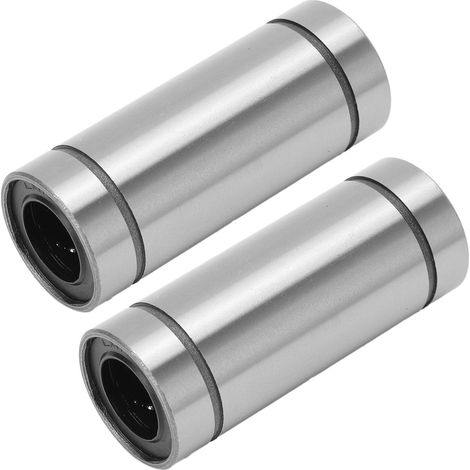 2 Stück LM16LUU Langlauf-Linearbewegungslager, hochdrehmomentstark und geräuscharm, Kugellager für CNC-Maschinen (1/5)