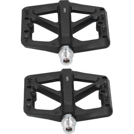 2 Stück GUB GC-002 Fahrradpedale aus Nylonfaser mit Lager, verbreiterte, rutschfeste Pedale für Mountainbikes (1/5)