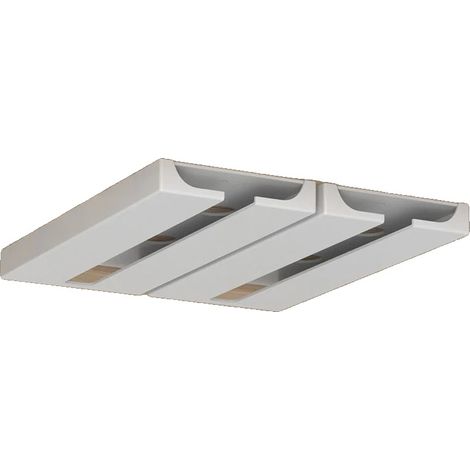 Portabicchieri, design impermeabile, salvaspazio, confezione da 2, bianco (1/2)