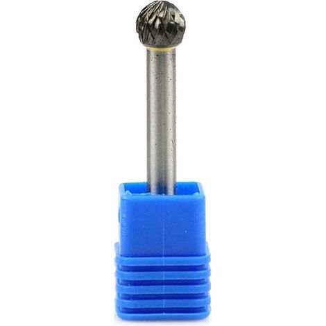Lima per metallo 10x9 mm, gambo sferico da 6 mm (200) (1/3)