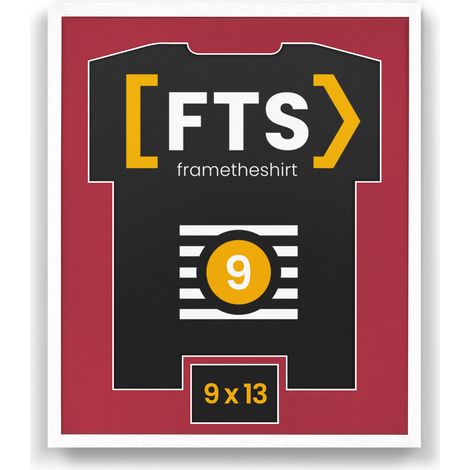 Un cadre photo pour maillot de sport avec fenêtre - un cadeau pour les fans, un souvenir sportif (1/5)