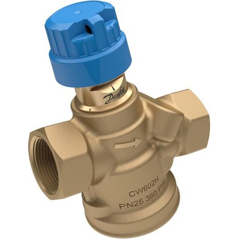 Danfoss Valvola di controllo indipendente dalla pressione ABQM 4,0 DN15, 65-650 l/h, oh, Messnip, 1/2''IG, 003Z8321