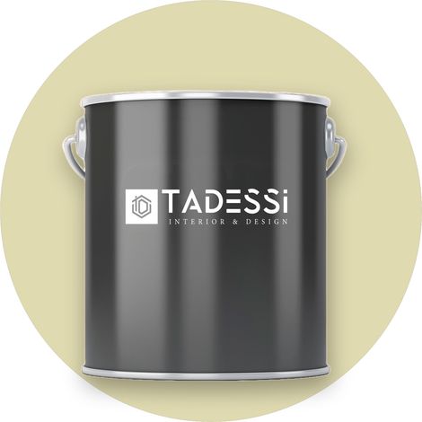 TADESSI Wandfarbe Grün - Blassgrün - abwaschbare Innenfarbe matt - Dispersionsfarbe - Geruchsarm und Lösemittelfrei