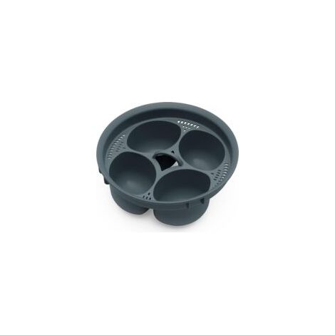 Bluedeer – Cocedor de huevos SteamEGGS para Thermomix TM6 TM5 TM31 – Diseño de PP duradero – Diámetro 17 cm – Altura 6,2 cm – Peso ligero 179 g – Crezuo