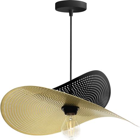 DECKENLAMPE APP1471-1CP BLACK/GOLD