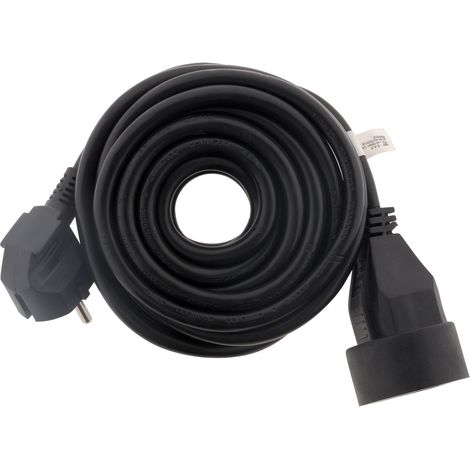 Zenitech – Rallonge électrique 16A HO5VV-F 3G1,5mm² – Longueur 3m – Puissance 3680W – Protection enfants intégrée – Certifiée NF