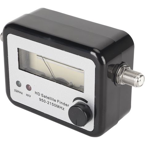 Détecteur de signal satellite numérique portable pour le camping, avec connecteur HD LNB vers REC, compatible 950 à 2150 MHz. (1/5)