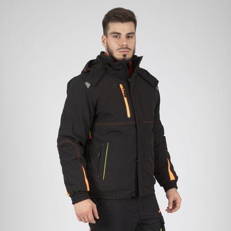 MORANE PARKA SOFTSHELL DE TRAVAIL 1391 Noir M (1/5)
