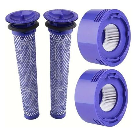 Remplacement du filtre pour les aspirateurs sans fil Dyson V7 V8 Animal Absolute, tête de moteur comparée aux pièces 965661-01 et 967478-01
