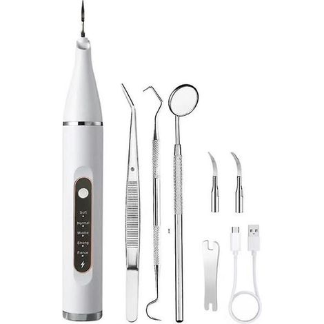 Kit dentaire à ultrasons pour chiens et chats avec accessoires (1/5)