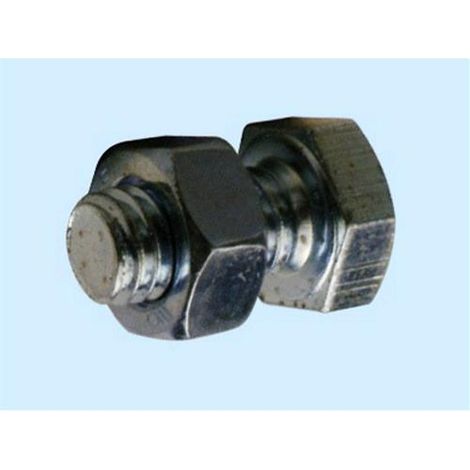 Bulloni per montanti scaffalature mm 8x15 Conf. 200 Pz