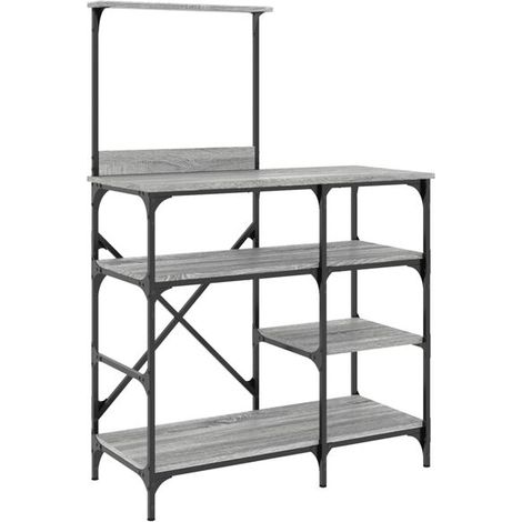 Grille de cuisson grise Sonoma, dimensions 90 x 40 x 132 cm (1/5)