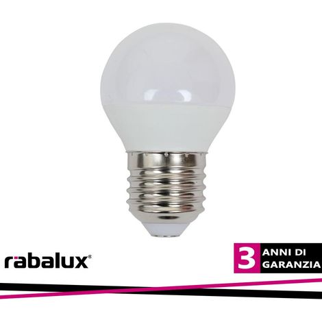 SMD LED, E27 G45, 5W, 500LM, 4000K - Luce NATURALE (1/2)
