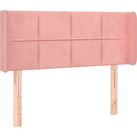 Maison Exclusive - Cabecero de terciopelo rosa 83x16x78/88 cm (1/5)