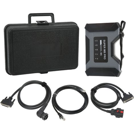 Strumento diagnostico wireless SUPER MB PRO M6+ con multiplexer LAN e cavo OBD a 16 pin di ricambio per Mercedes-Benz (1/5)