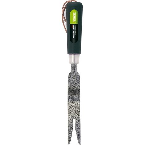 Draper Heavy Duty Carbon Steel Hand Weeder for Garden and Lawn Weed Removal (Model 88808)