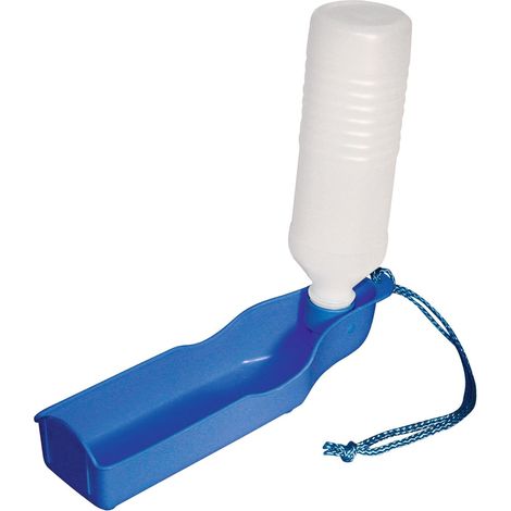 Bouteille de Voyage Blanc/Bleu, 500ml