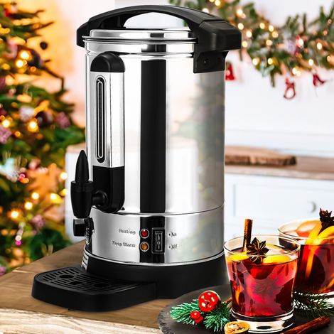 Randaco Caldaia per bevande calde 8L 40 tazze di tè caffè zuppa Termostato Controllo temperatura 30-110°C 1500W (1/5)