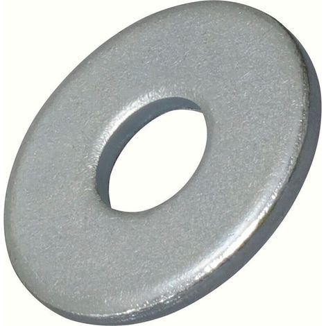 C62085 - Lot de 20 Rondelles plates larges - M8x24mm H 2mm - en Acier Zingué DIN9021 (1/4)