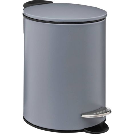 Cestino in metallo soft close 3l colorama grigio - 5five
