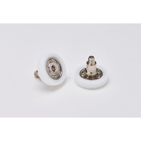 Cuscinetti Box Doccia Rotelle a Sfera di Ricambio Kit di 2 Pezzi EC-3304