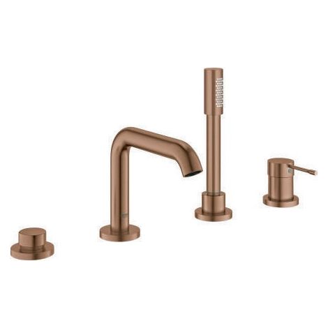 Grohe Essence Miscelatore monocomando bordo vasca a 4 fori Bronzo, 25251DL1 (1/4)
