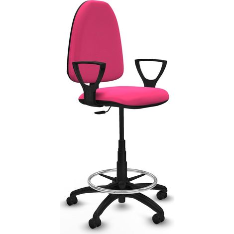 Piqueras y Crespo BFN01RP Chaise de Bureau Rose Confortable