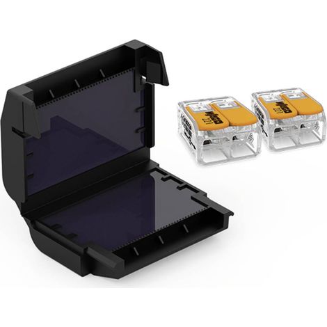 CellPack 410358 EASY-PROTECT/522 Scatola gel collegamento morsetti flessibile: 0.5-6 mm² rigido: 0.5-6 mm² 1 pz. Nero