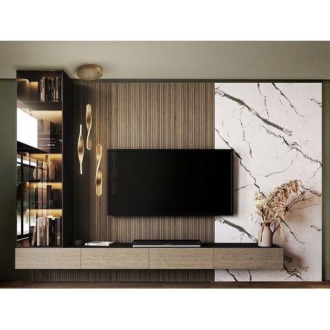 LÁMPARA DE TECHO COLGANTE TWIST 3L ORO