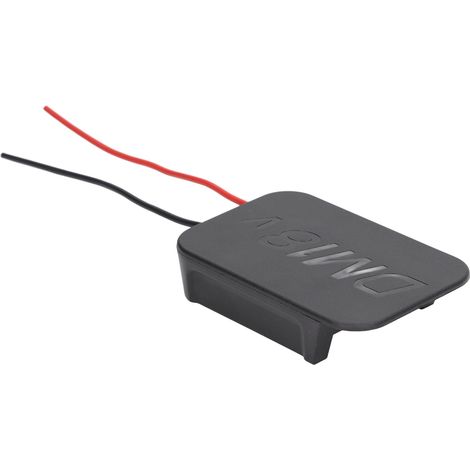 Adaptateur Batterie Lithium pour Outil Électrique, Convertisseur de Montage Connecteur avec Fils 12AWG, Kit de Conversion Universel, Compatible Perceuse Visseuse, Longueur 15cm, Lot de 1 (1/5)