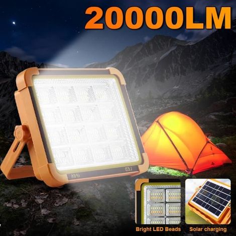 KLVGTIFS PUProjecteur - PIMPIMSKY - 10000W - Rechargeable - 4 Modes Luminosité - Utilisation Extérieure (1/4)