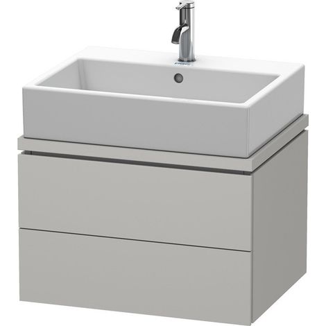 Meuble sous-vasque L-CUBE 620x477x400mm beton