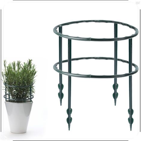 Lot de 12 tuteurs pour plantes grimpantes, support floral modulable et ajustable, idéal pour les plantes grimpantes, les légumes et les fleurs. (1/5)